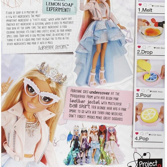 Project MC2 Adrienne’s Lemon Soap Experiment Doll - Picture 4 of 6